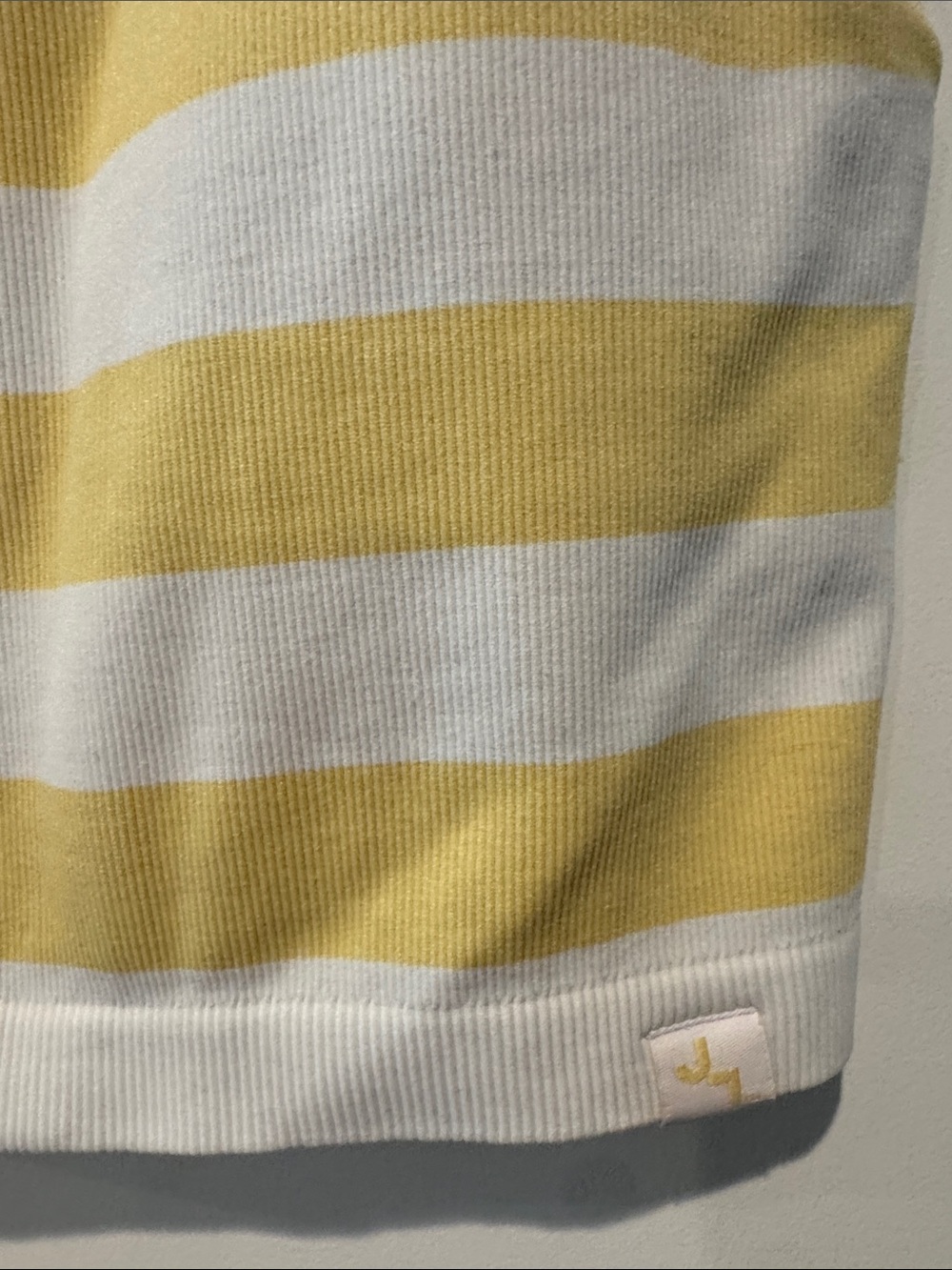 Joy lab striped crop tank lined and padded size S NWOT - Picture 3 of 4